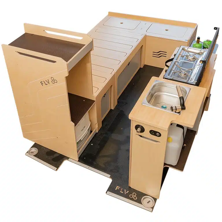 Van　PGセット Kit aménagement amovible loisir Citroën Jumpy M à partir de mai 2016
